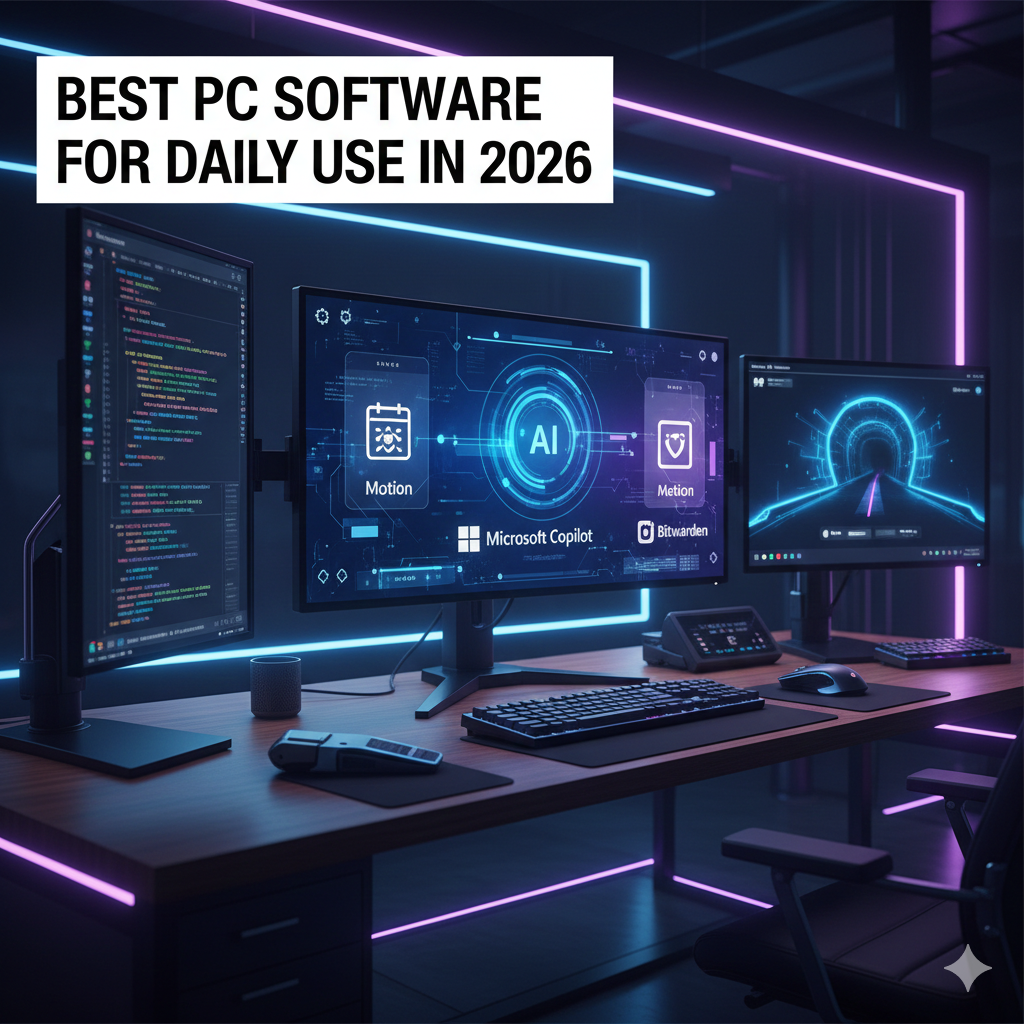 Best PC Software for Daily Use in 2026: The Ultimate Toolkit