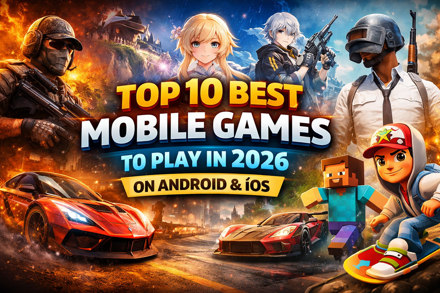 Top 10 Best Mobile Games to Play in 2026 on Android and iOS