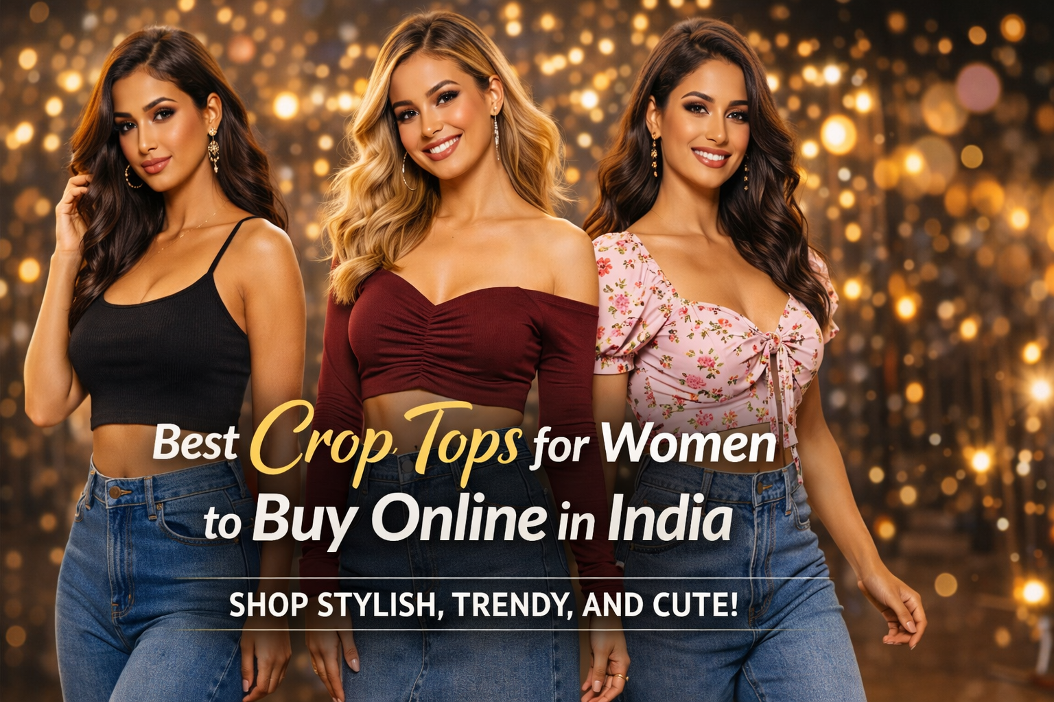 Best Crop Tops for Women to Buy Online in India