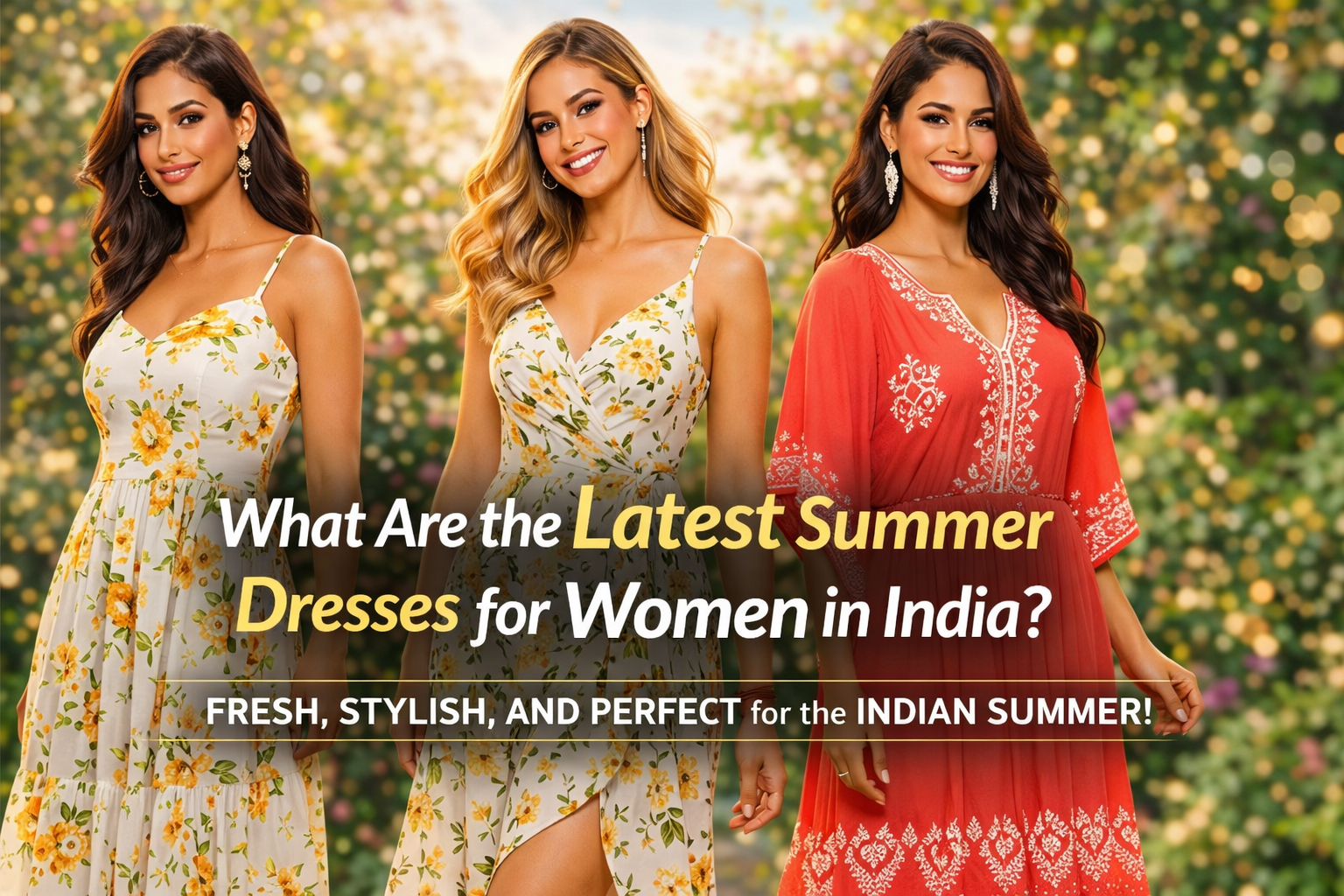 What Are the Latest Summer Dresses for Women in India?