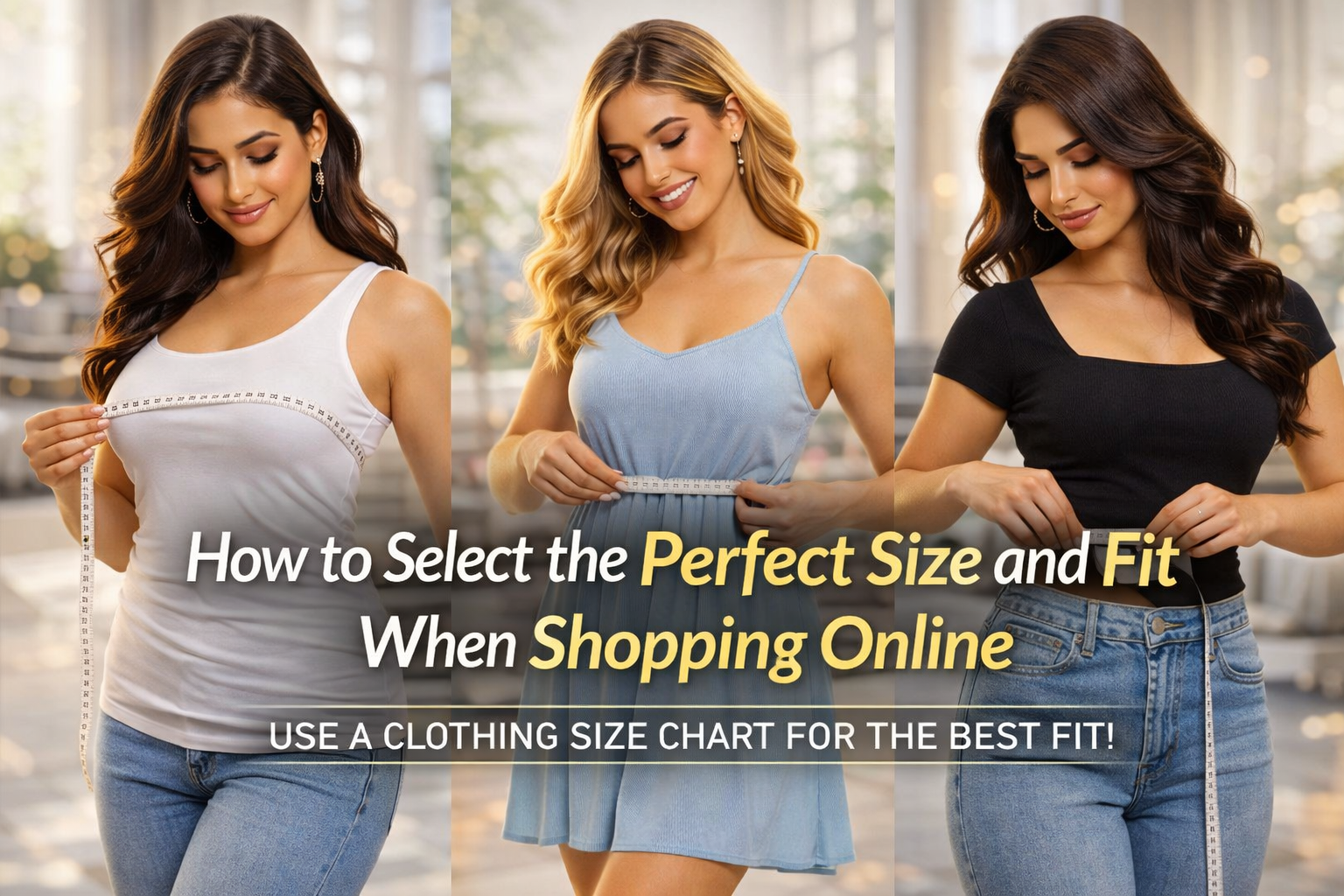 How to Select the Perfect Size and Fit When Shopping Online