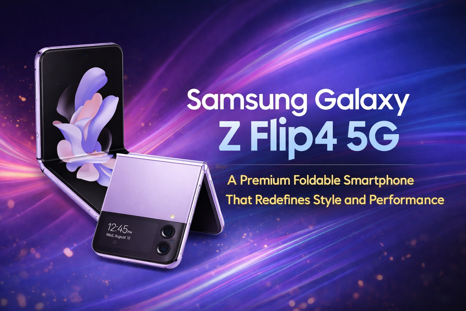 Samsung Galaxy Z Flip 4 5G: A Premium Foldable Smartphone That Redefines Style and Performance