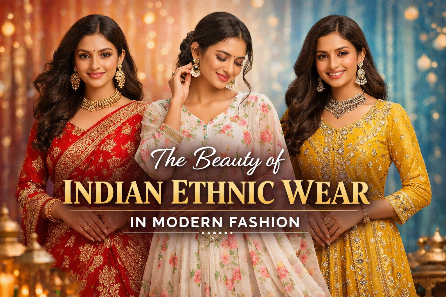 The Beauty of Indian Ethnic Wear in Modern Fashion