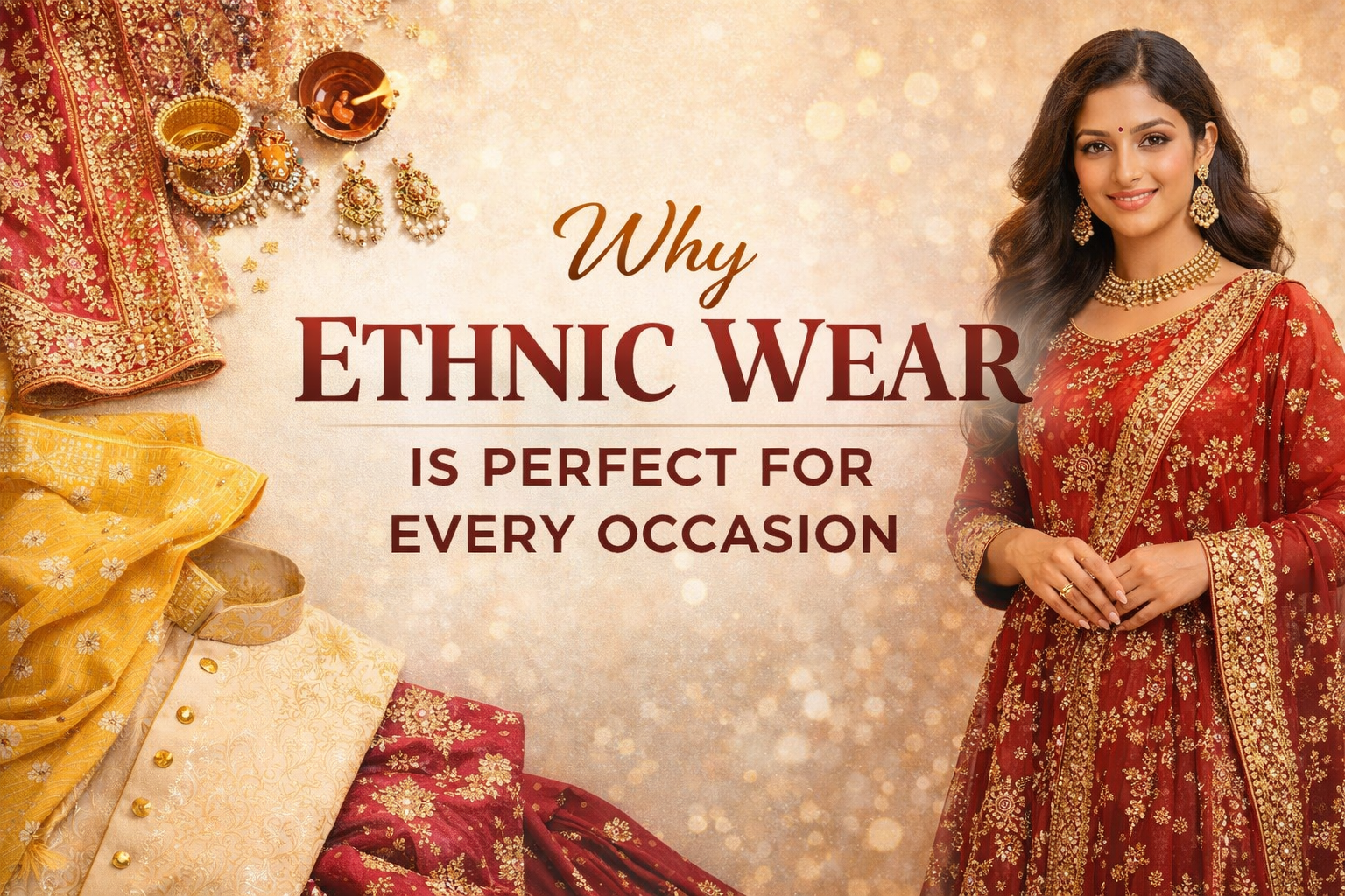 Why Ethnic Wear Is Perfect For Every Occasion