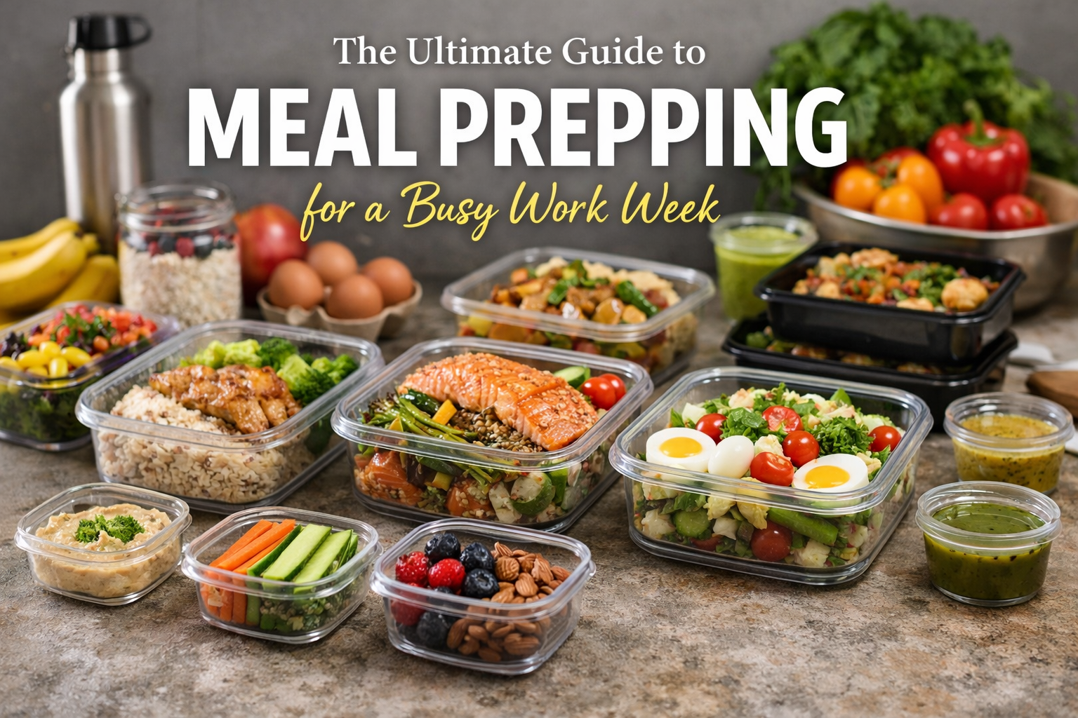 The Ultimate Guide to Meal Prepping for a Busy Work Week