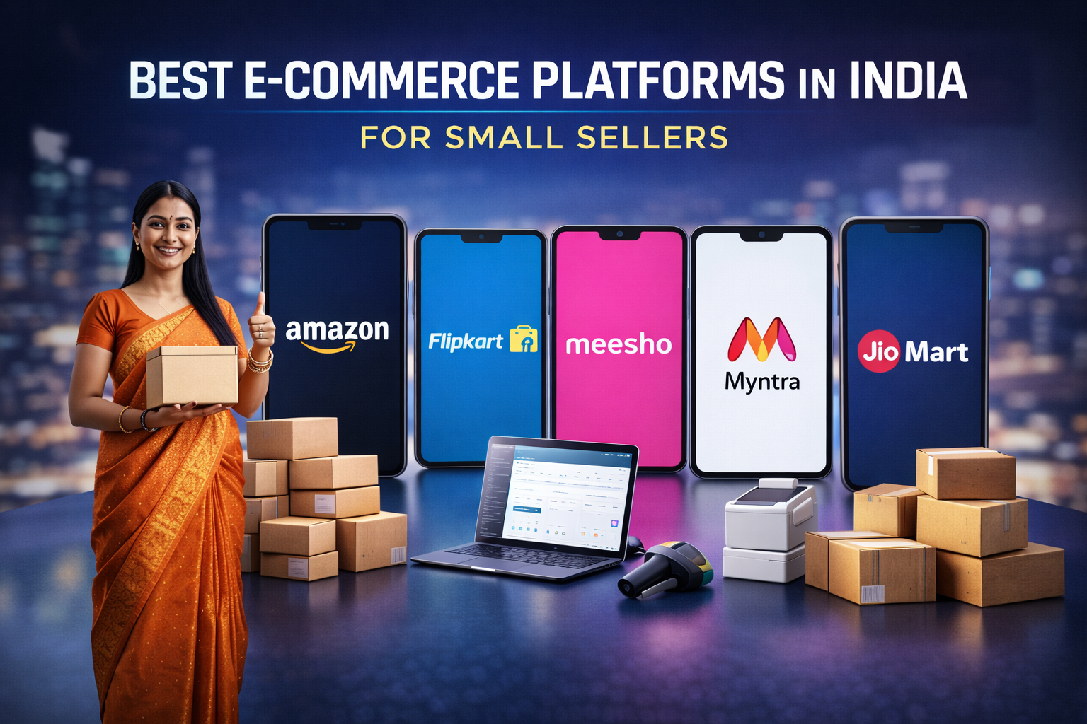 Best E-commerce Platforms in India for Small Sellers (2026)