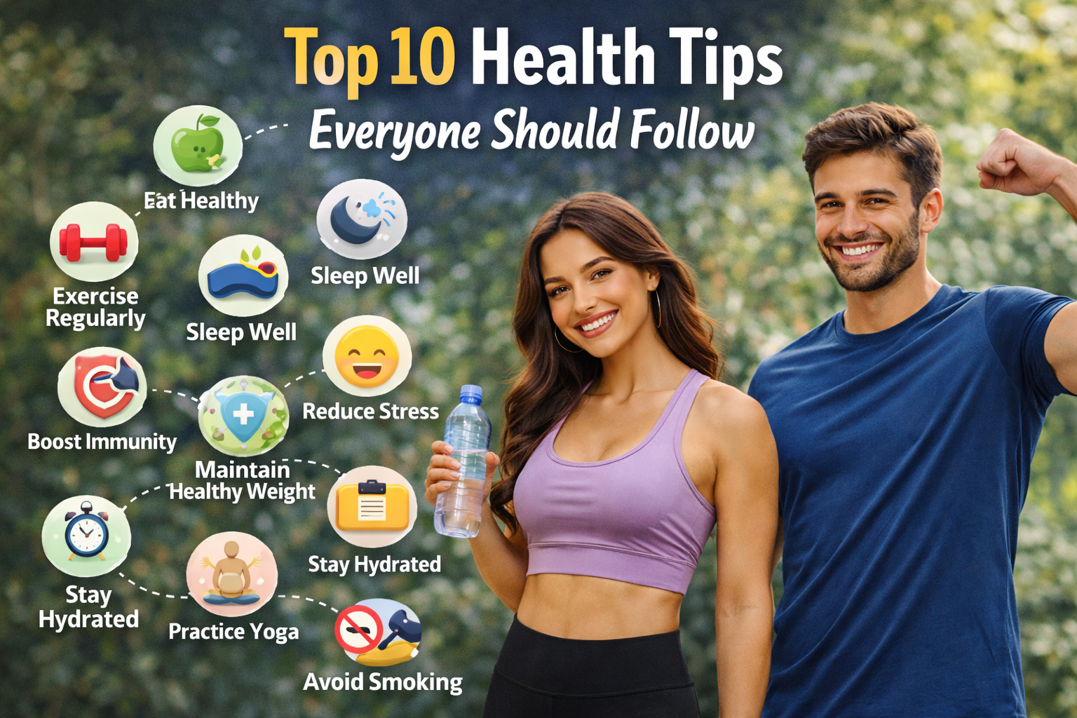 The Ultimate Wellness Blueprint: Top 10 Health Tips Everyone Should Follow