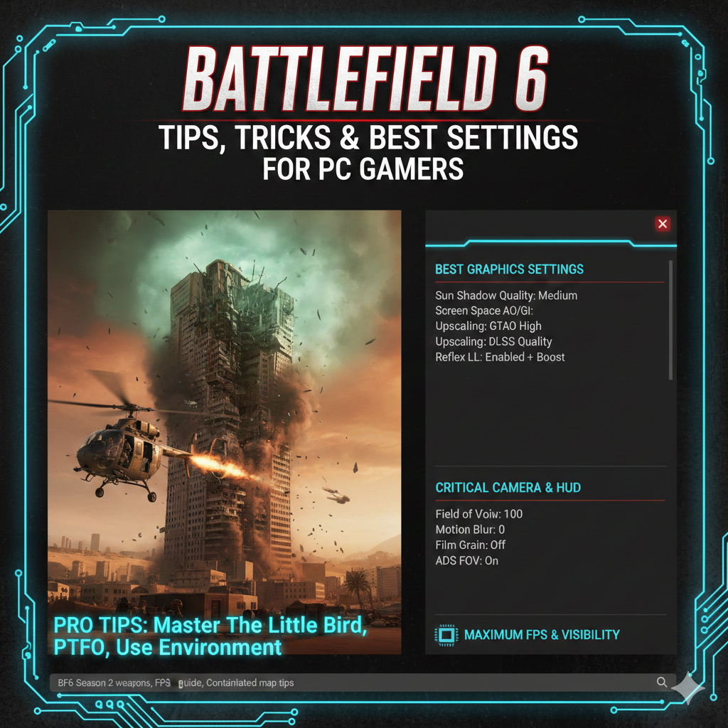 Battlefield 6: Ultimate Guide for PC Performance and Pro Gameplay